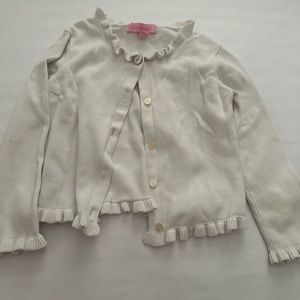 Lilly Pulitzer size 3 toddler white sweater